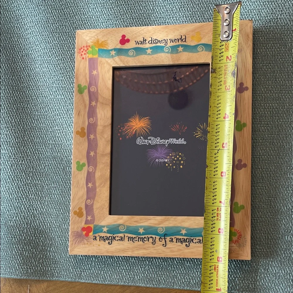 Disney World Wood Photo Frame